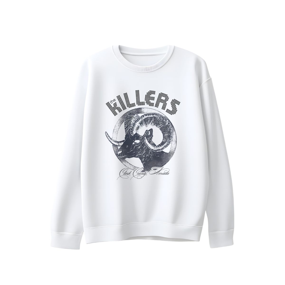 Vintage Desert Ram Skull T-Shirt – The Killers Western Graphic Retro Tee