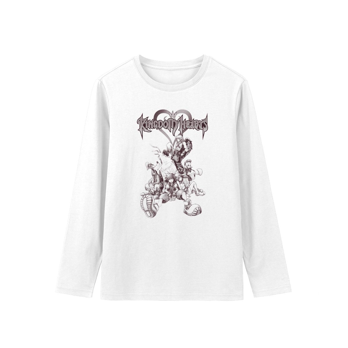 Kingdom Hearts Graphic T-Shirt – Classic Gaming Anime Streetwear Tee