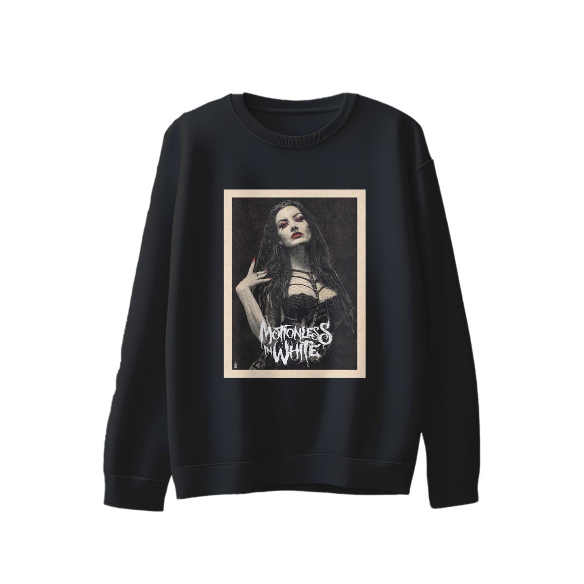 MOTIONLESS IN WHITE Gothic Graphic T-Shirt – Dark Aesthetic Alternative Tee