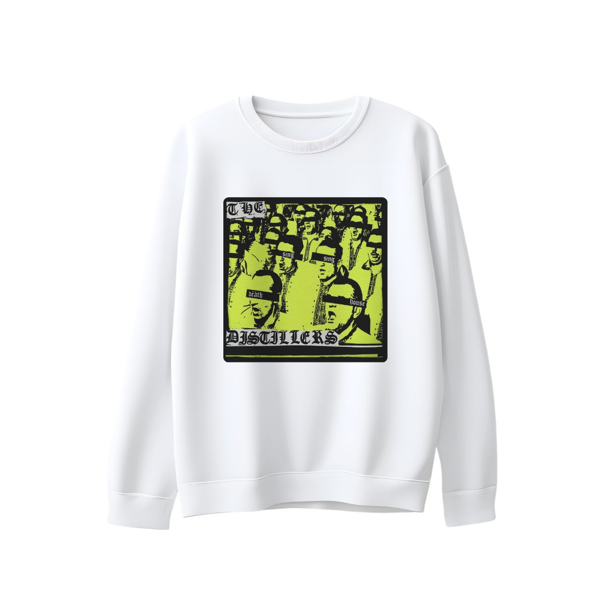 THE DISTILLERS Punk Rock Graphic T-Shirt – Vintage Grunge Streetwear Tee