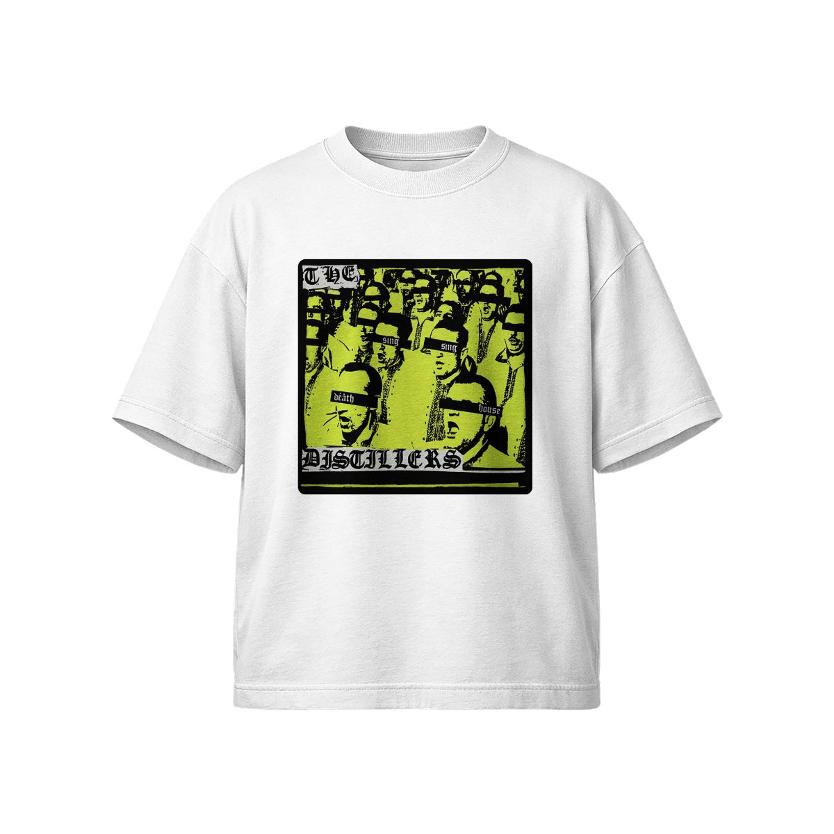 THE DISTILLERS Punk Rock Graphic T-Shirt – Vintage Grunge Streetwear Tee