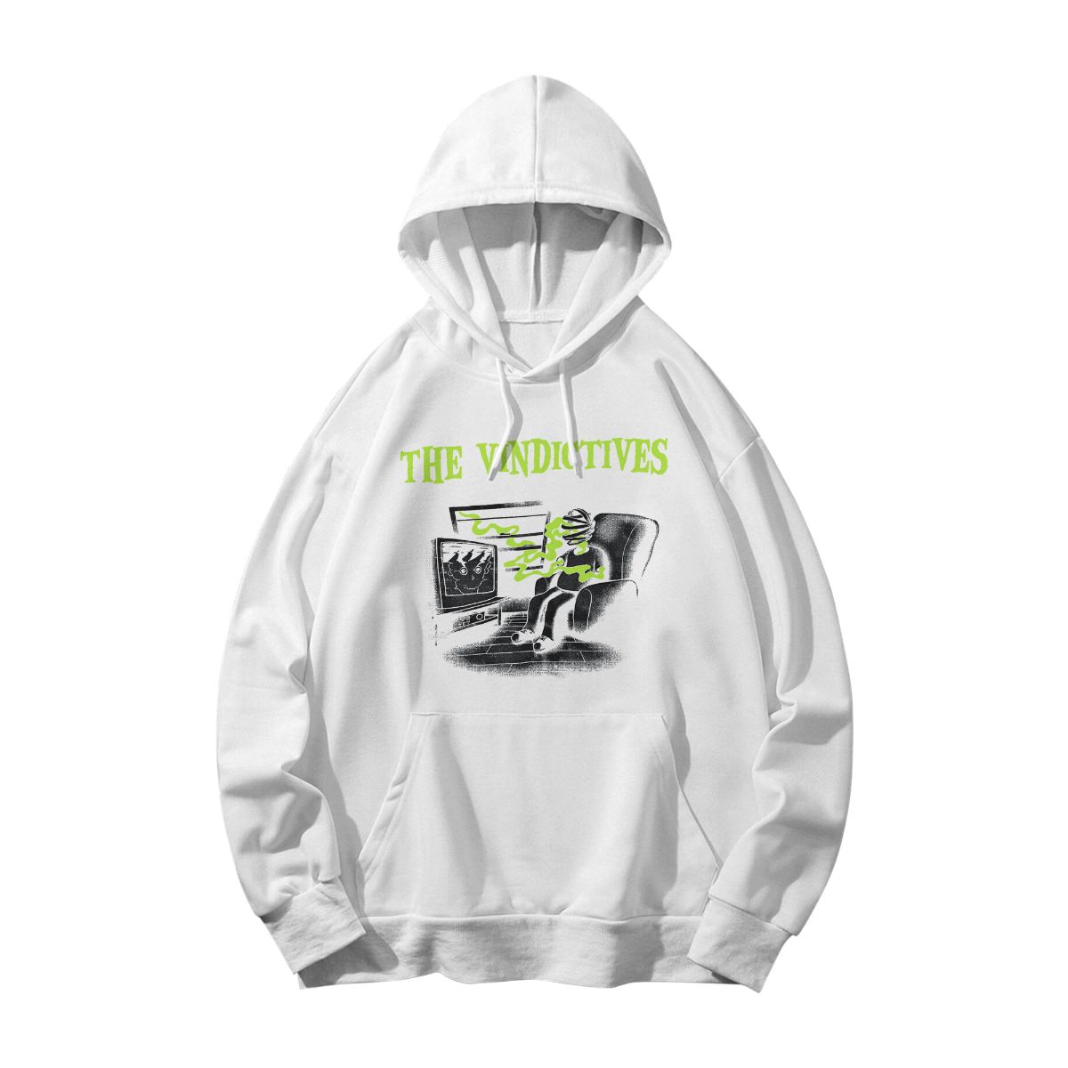 The Vindictives TV Mind Control – Retro Punk Graphic T-Shirt