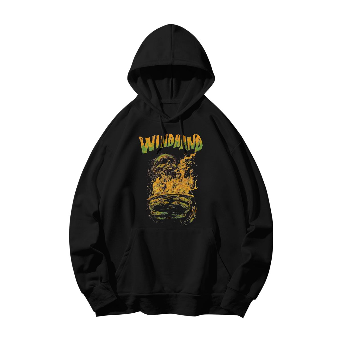 Windhand Doom Skull – Psychedelic Stoner Metal Graphic Tee