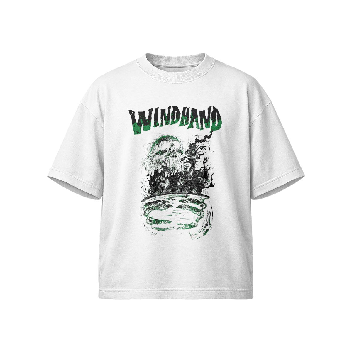 Windhand Doom Skull – Psychedelic Stoner Metal Graphic Tee