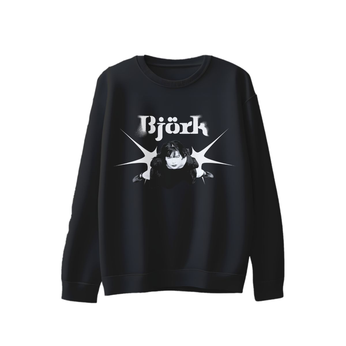 Bjork Inspired Vintage Art T-Shirt – Alternative Music Aesthetic Graphic Tee