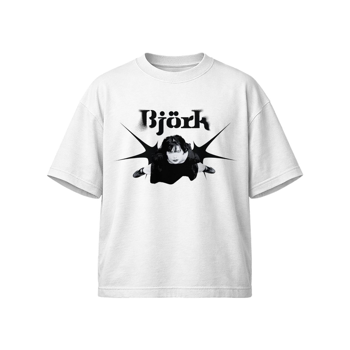Bjork Inspired Vintage Art T-Shirt – Alternative Music Aesthetic Graphic Tee