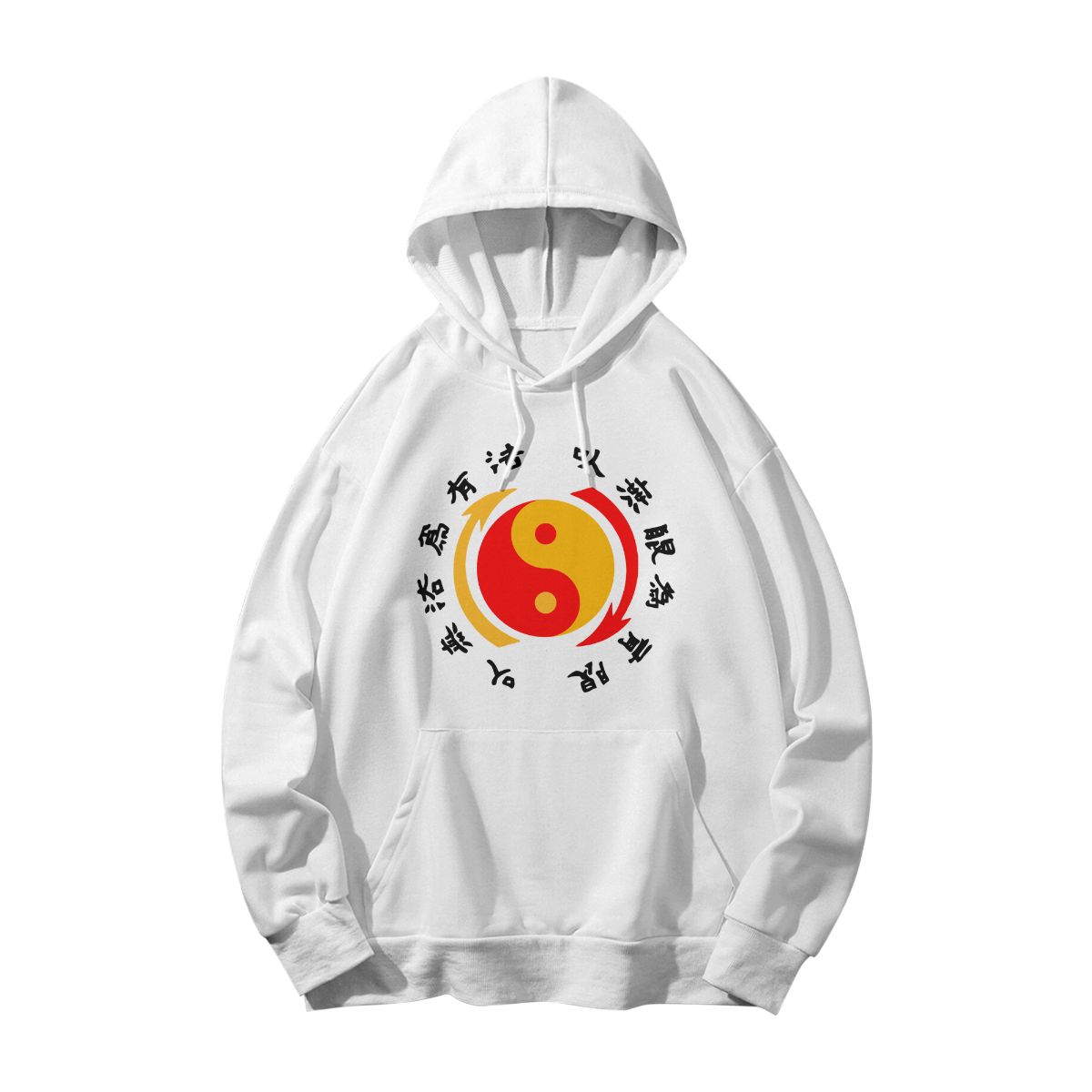 Yin Yang Martial Arts T-Shirt – Japanese Kanji Balance Symbol Streetwear Tee