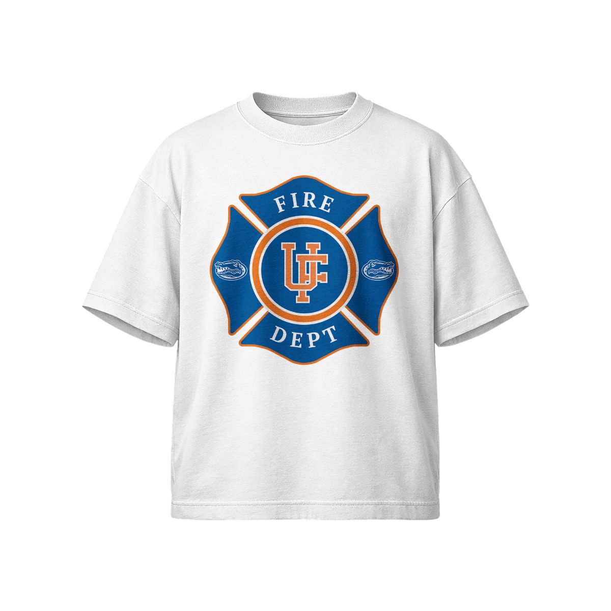  Fire Dept T-Shirt – College Sports Fan Graphic Tee
