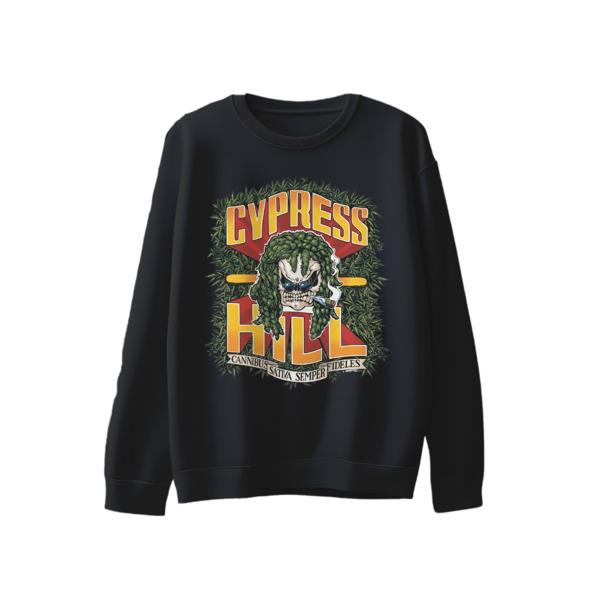 Vintage Cypress Hill Style T-Shirt – Retro Skull Graphic Streetwear Tee
