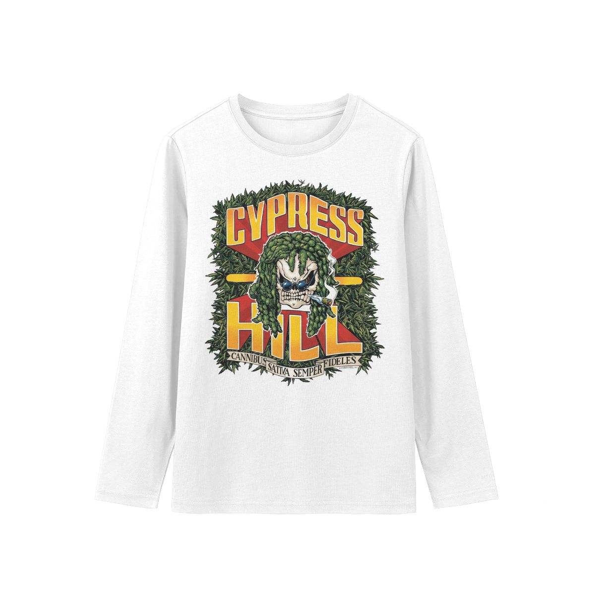 Vintage Cypress Hill Style T-Shirt – Retro Skull Graphic Streetwear Tee