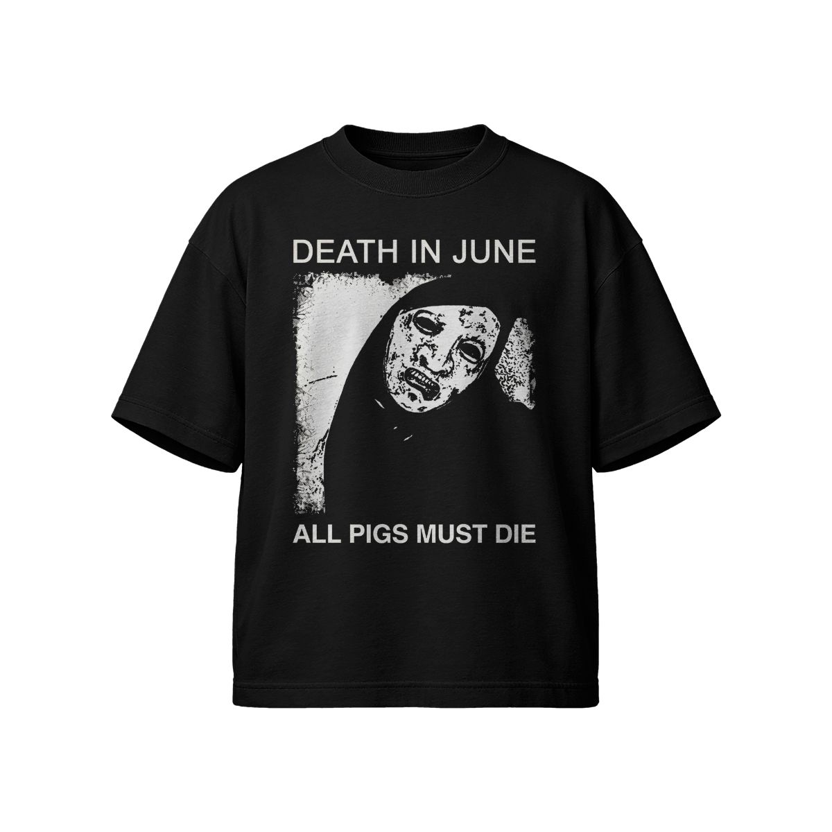 Death In June Graphic T-Shirt – Dark Gothic Punk Vintage Style Tee