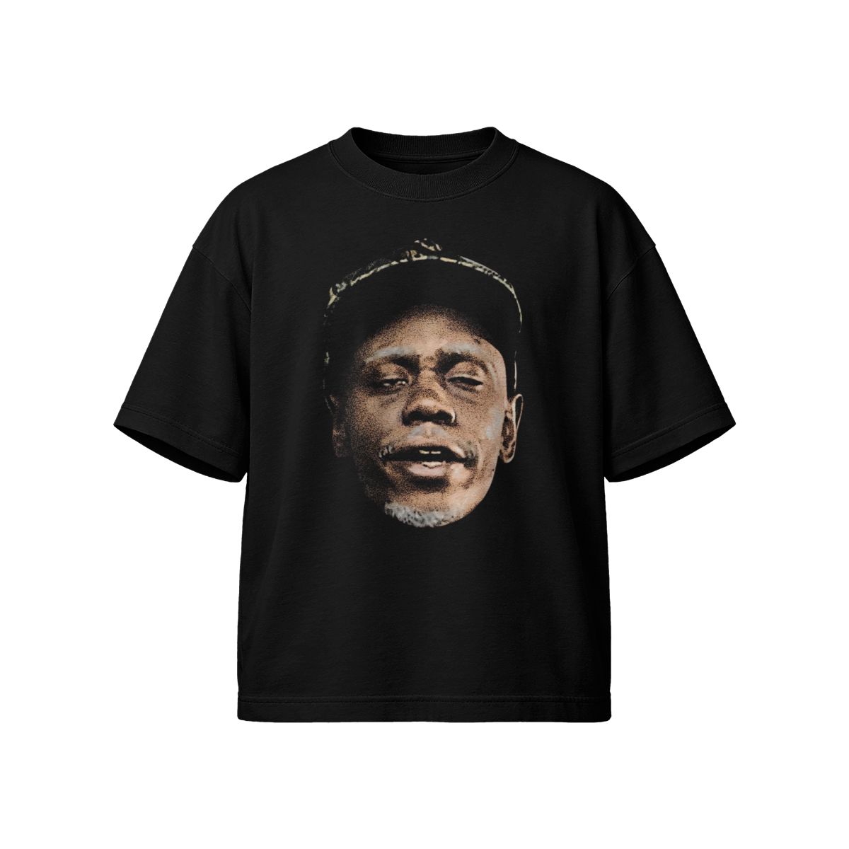 Clayton Vintage Portrait T-Shirt – Retro Grunge Aesthetic Graphic Tee