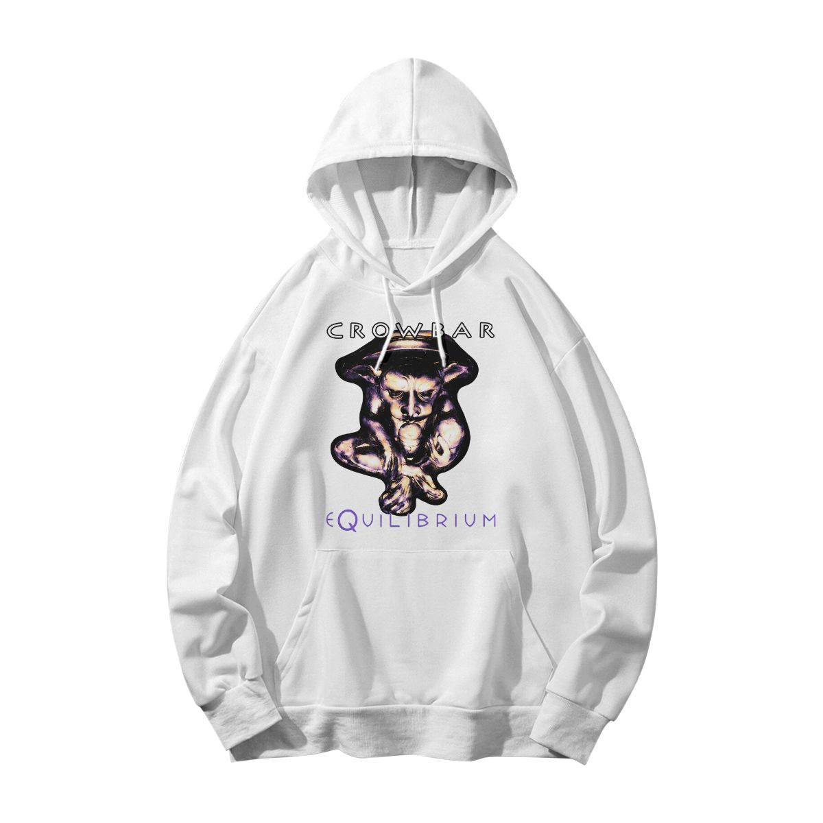 Crowbar Equilibrium Graphic T-Shirt – Heavy Metal Vintage Band Style Tee