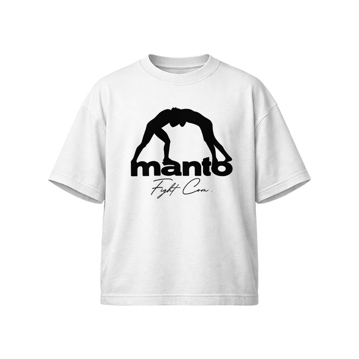 "MANTO" Minimalist Fight Company T-Shirt – Streetwear Combat Logo Graphic Tee