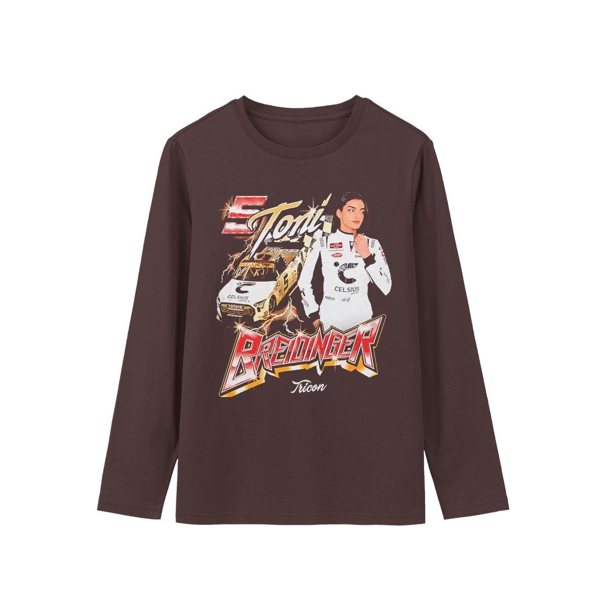 Toni Breidinger Racing T-Shirt – Motorsport Graphic Tee, NASCAR Style Streetwear Shirt