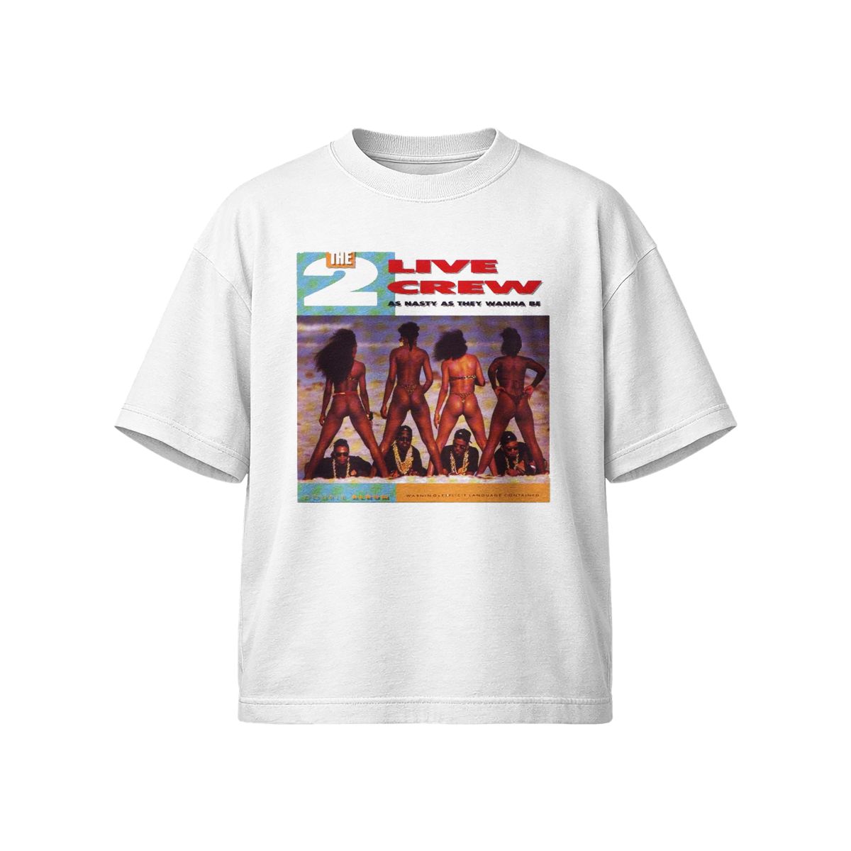 2 Live Crew Album Cover T-Shirt – Vintage Hip Hop Graphic Tee