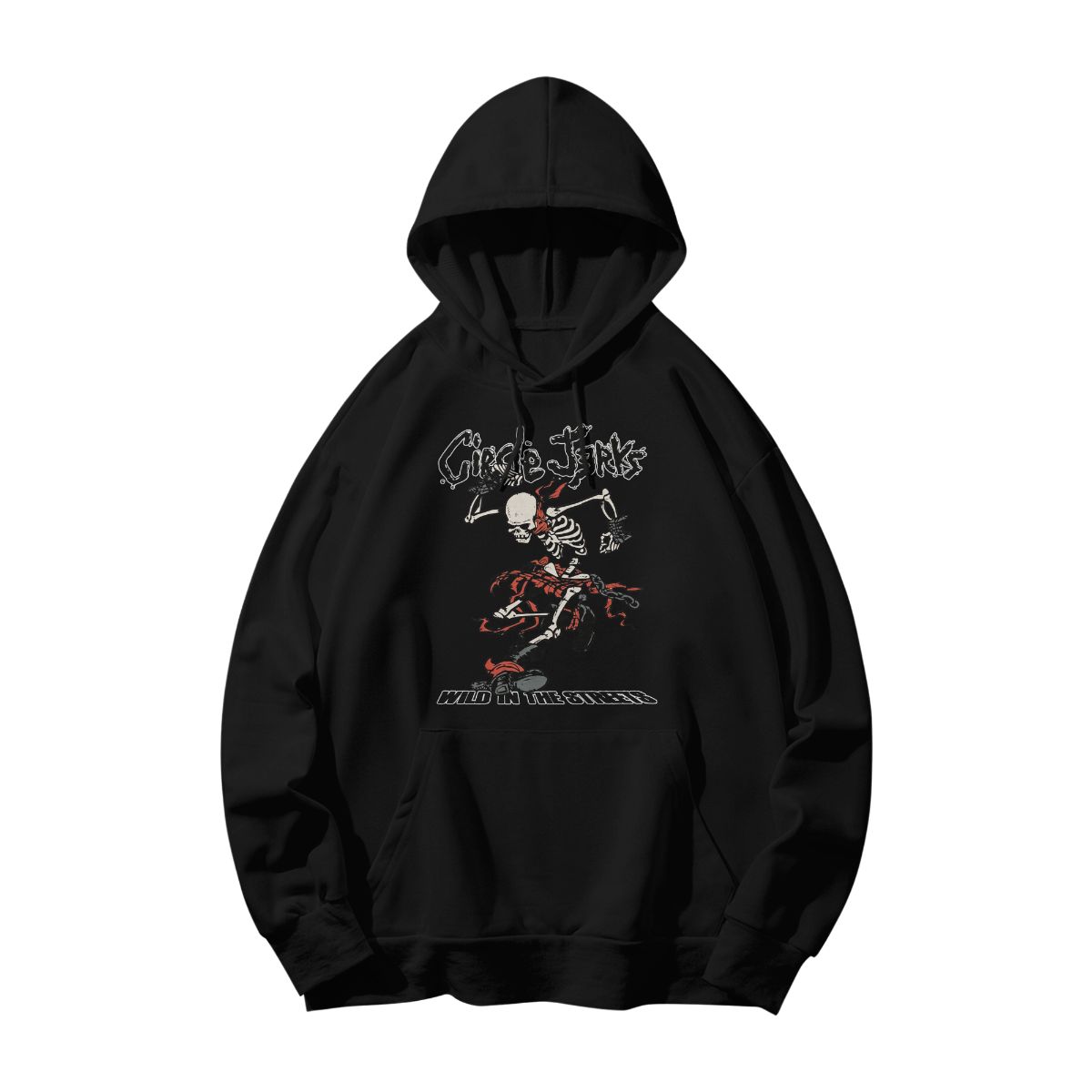 Circle Jerks Skeleton Punk T-Shirt – Wild in the Streets Graphic Tee