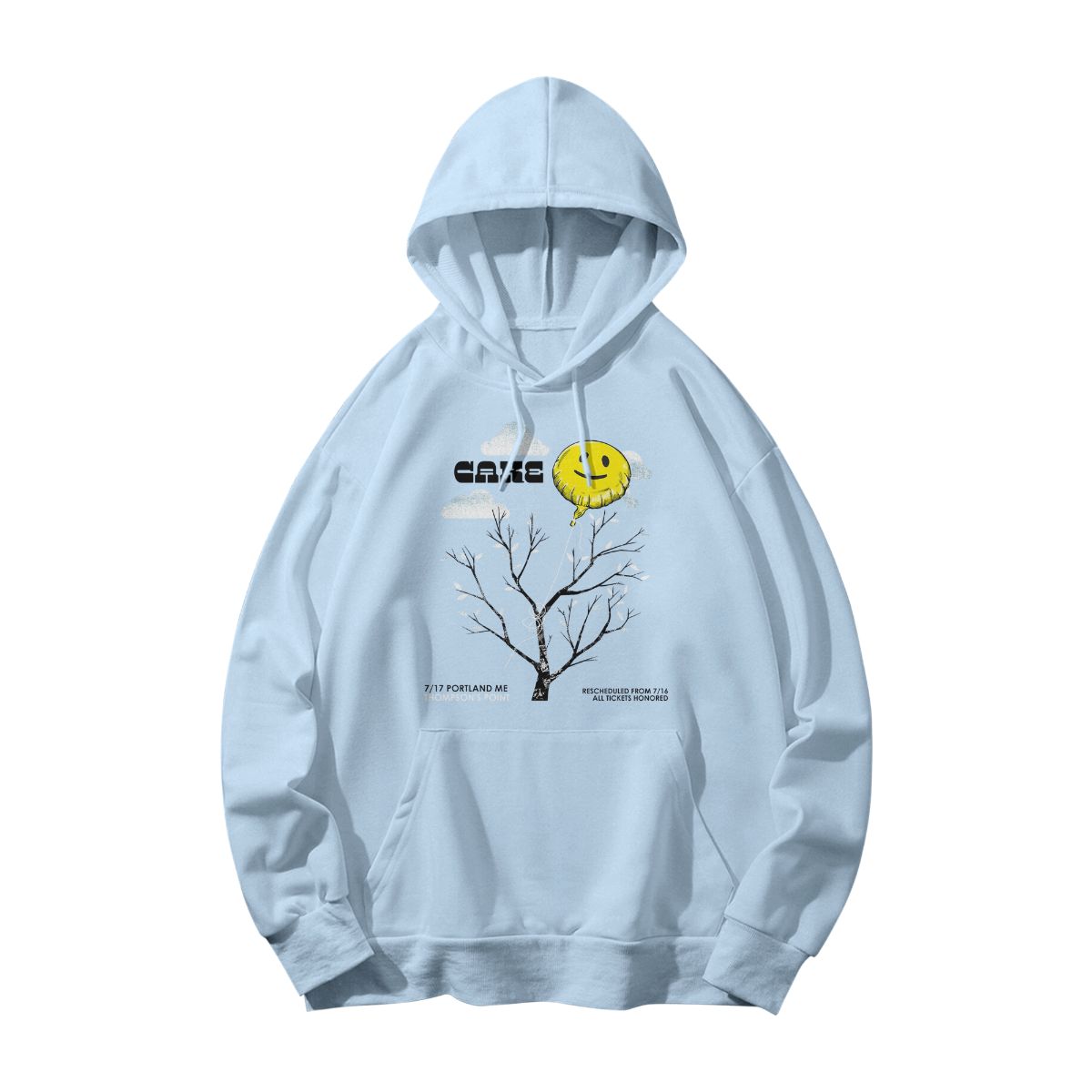 CAKE Band Balloon Tree T-Shirt – Indie Rock Artistic Graphic Tee