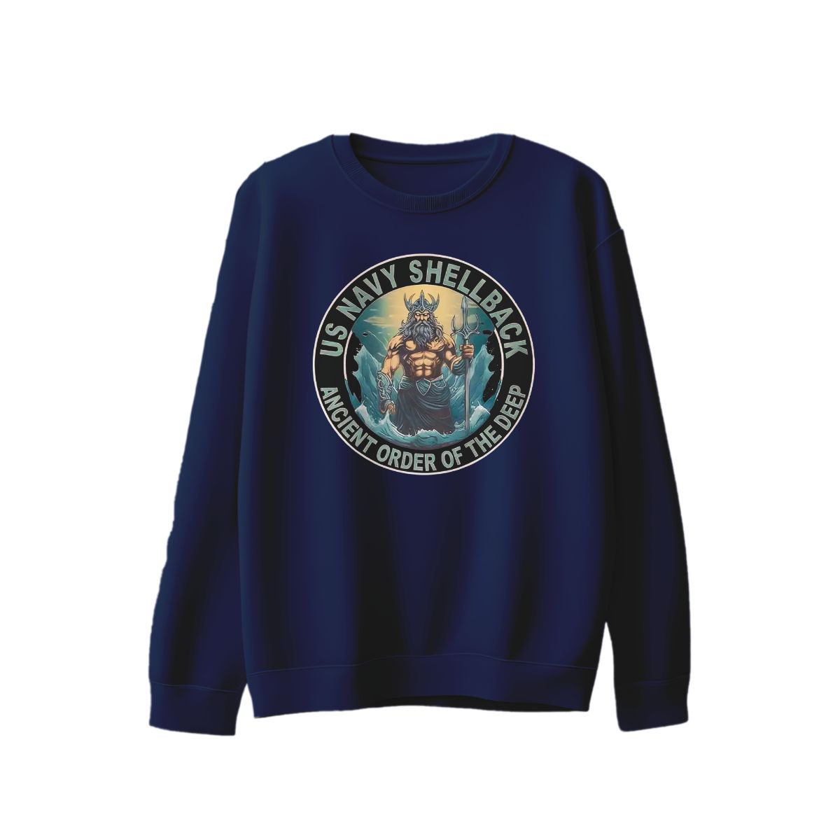 US Navy Shellback Neptune Vintage T-Shirt – Ancient Order of the Deep Tee