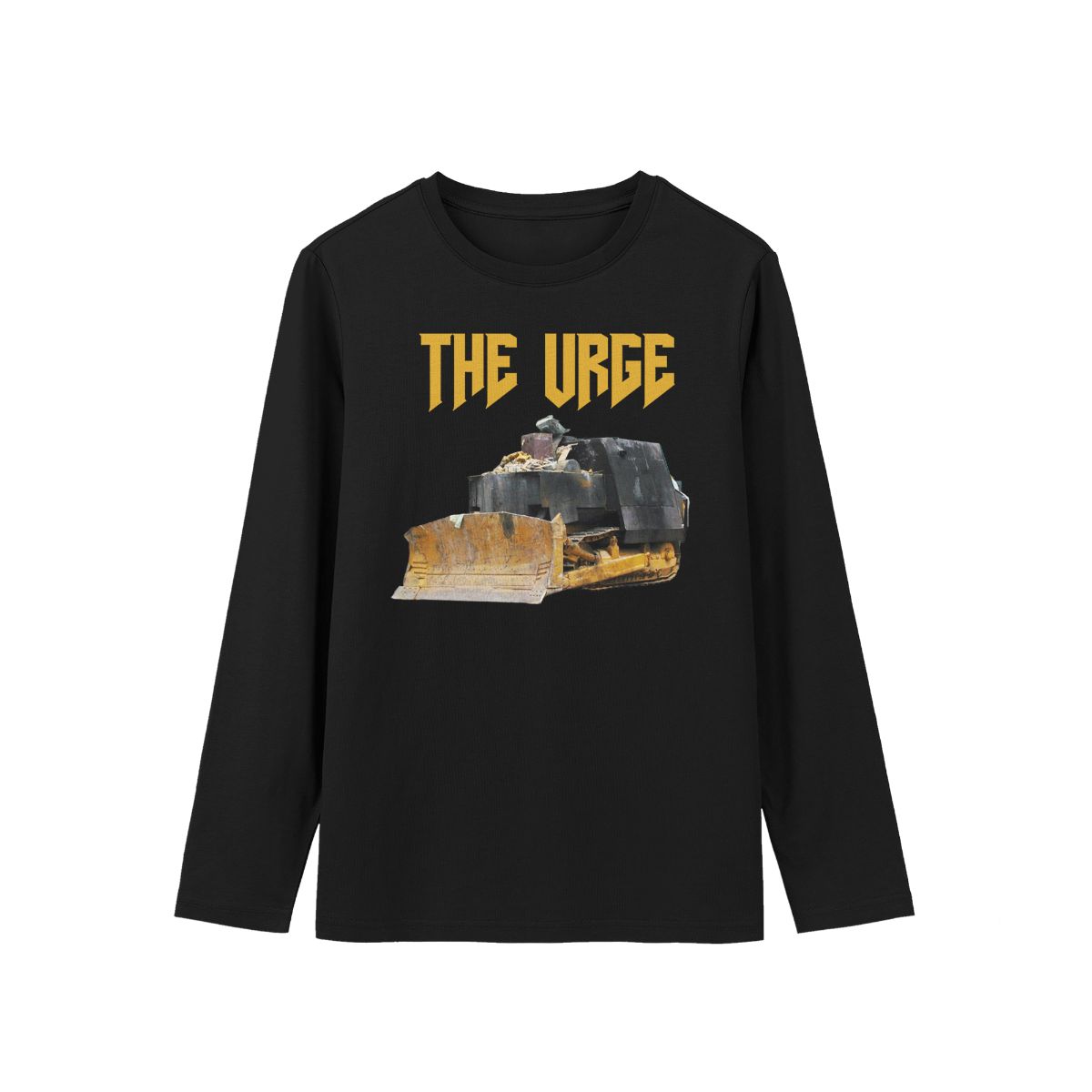The Urge Graphic T-Shirt – Industrial Bulldozer Streetwear Heavy Graphic Tee