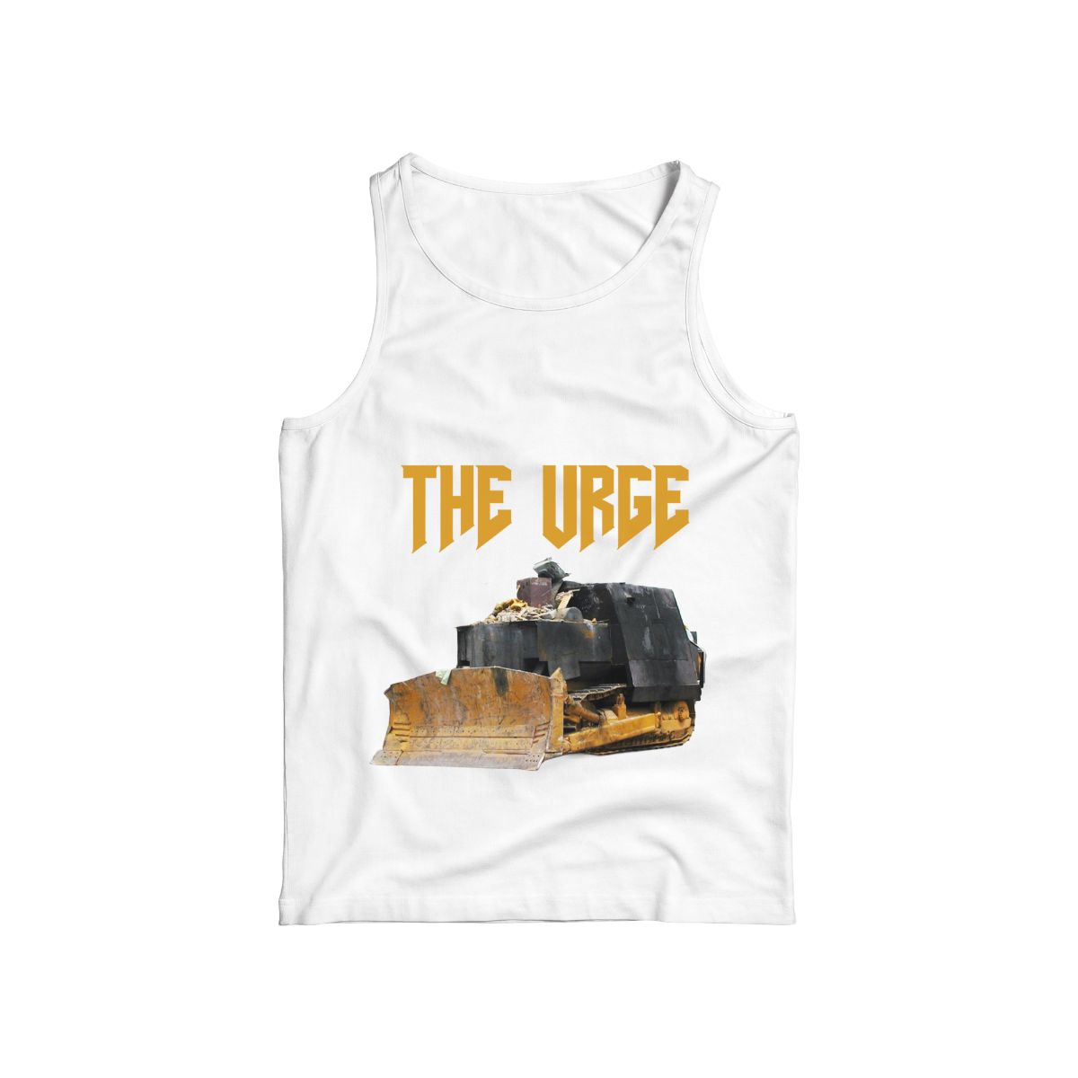 The Urge Graphic T-Shirt – Industrial Bulldozer Streetwear Heavy Graphic Tee