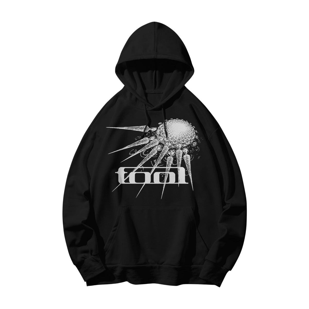 Tool Graphic T-Shirt – Abstract Skeleton Art Tee