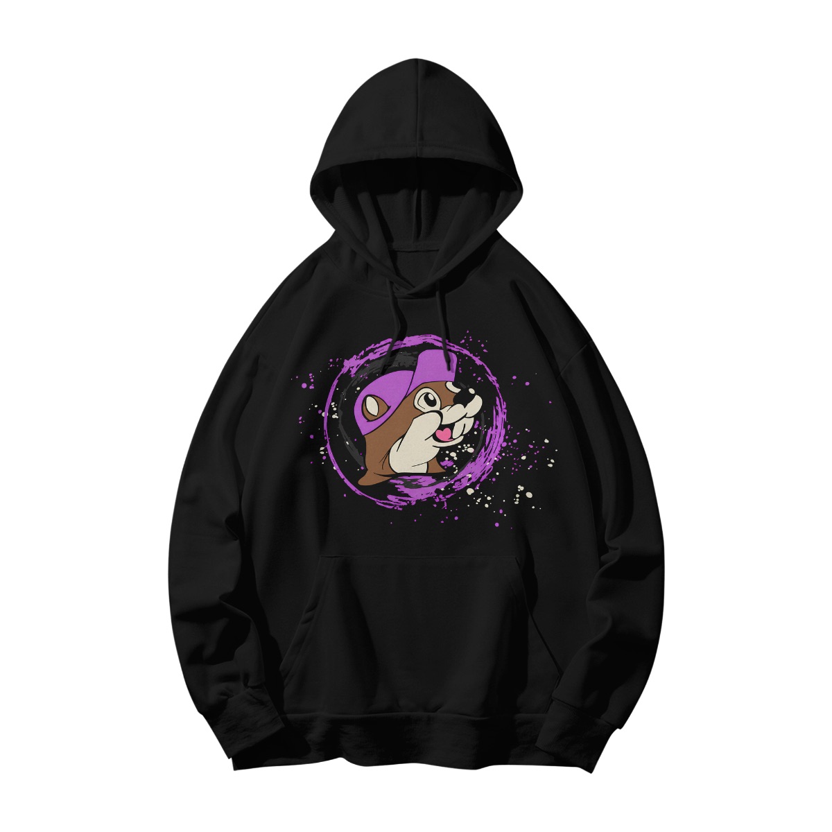Cartoon Beaver Mask T-Shirt – Cute Streetwear Graphic Tee