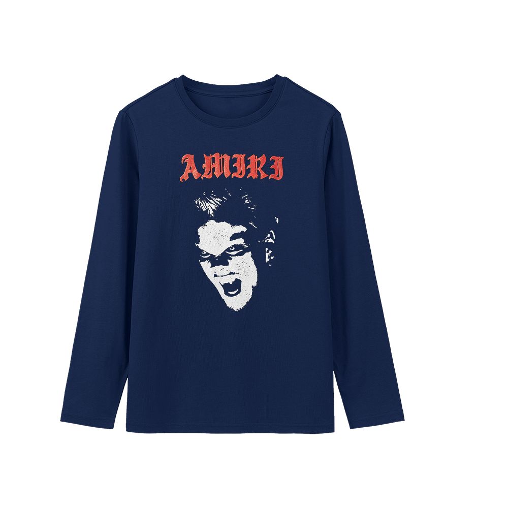 AMIRI Lost Boys Vintage Graphic T-Shirt, Retro Luxury Streetwear Tee, Fashion Logo Shirt
