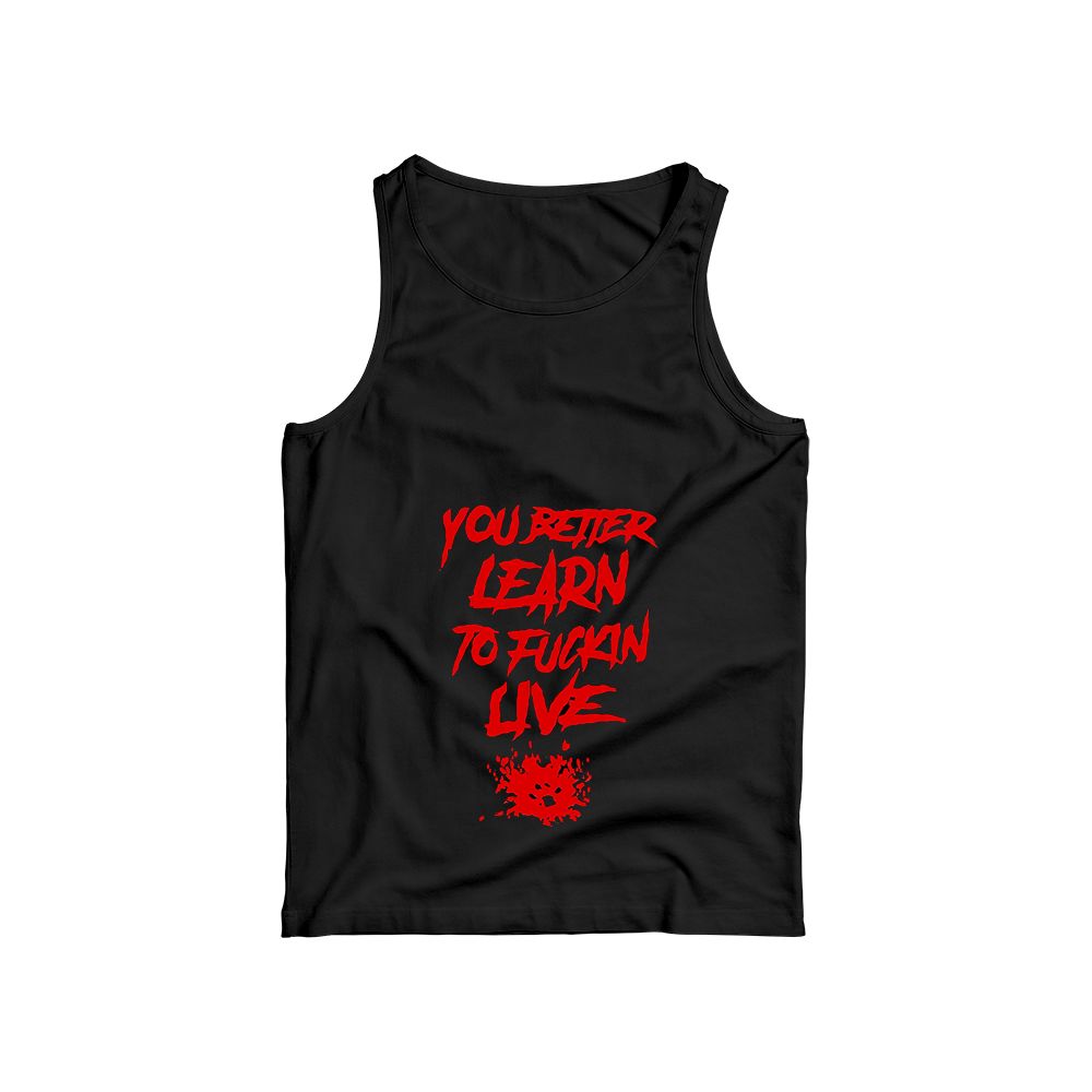 Bad Wolves “You Better Learn to Fu**in Live” Rock Band Graphic T-Shirt Cotton Tee