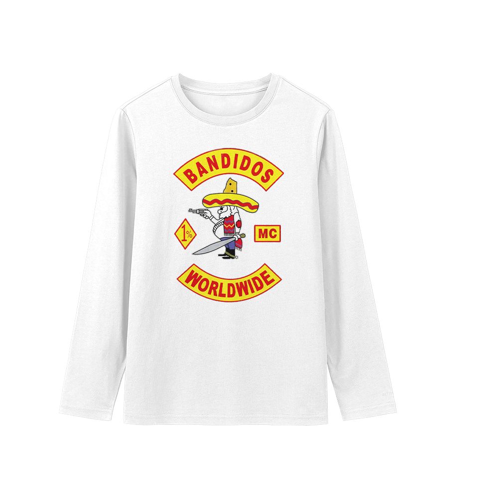 Bandidos MC Australia Motorcycle Club T-Shirt Biker Graphic Cotton Tee
