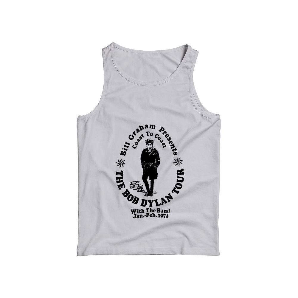 Bill Graham Presents Bob Dylan and The Band Vintage Concert T-Shirt, Classic Rock Tour Graphic Tee