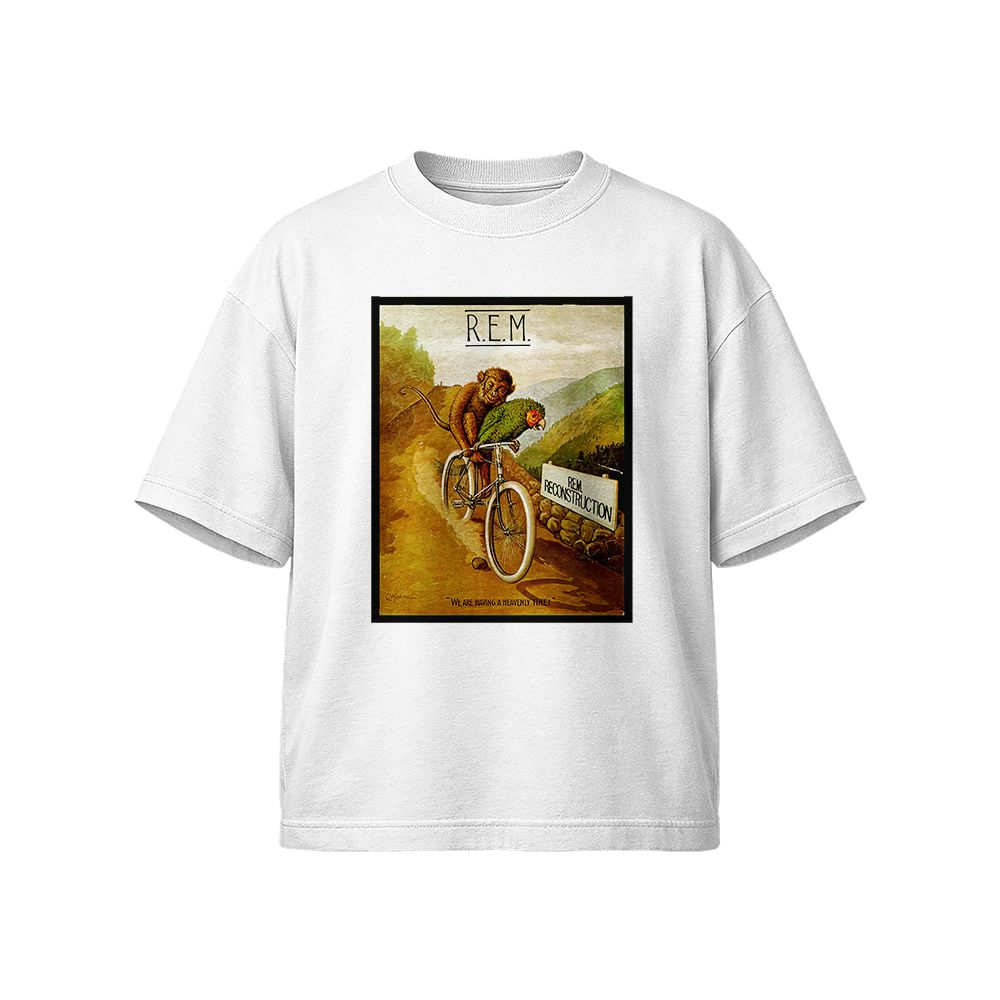R.E.M. 1985 Fables of the Reconstruction Tour Vintage T-Shirt, Alternative Rock Graphic Tee, Retro Band Shirt