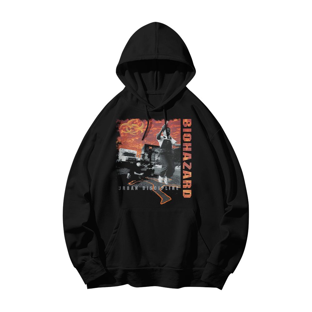 Biohazard Urban Discipline 1993 Vintage T-Shirt, Hardcore Metal Band Graphic Tee, 90s Streetwear Shirt