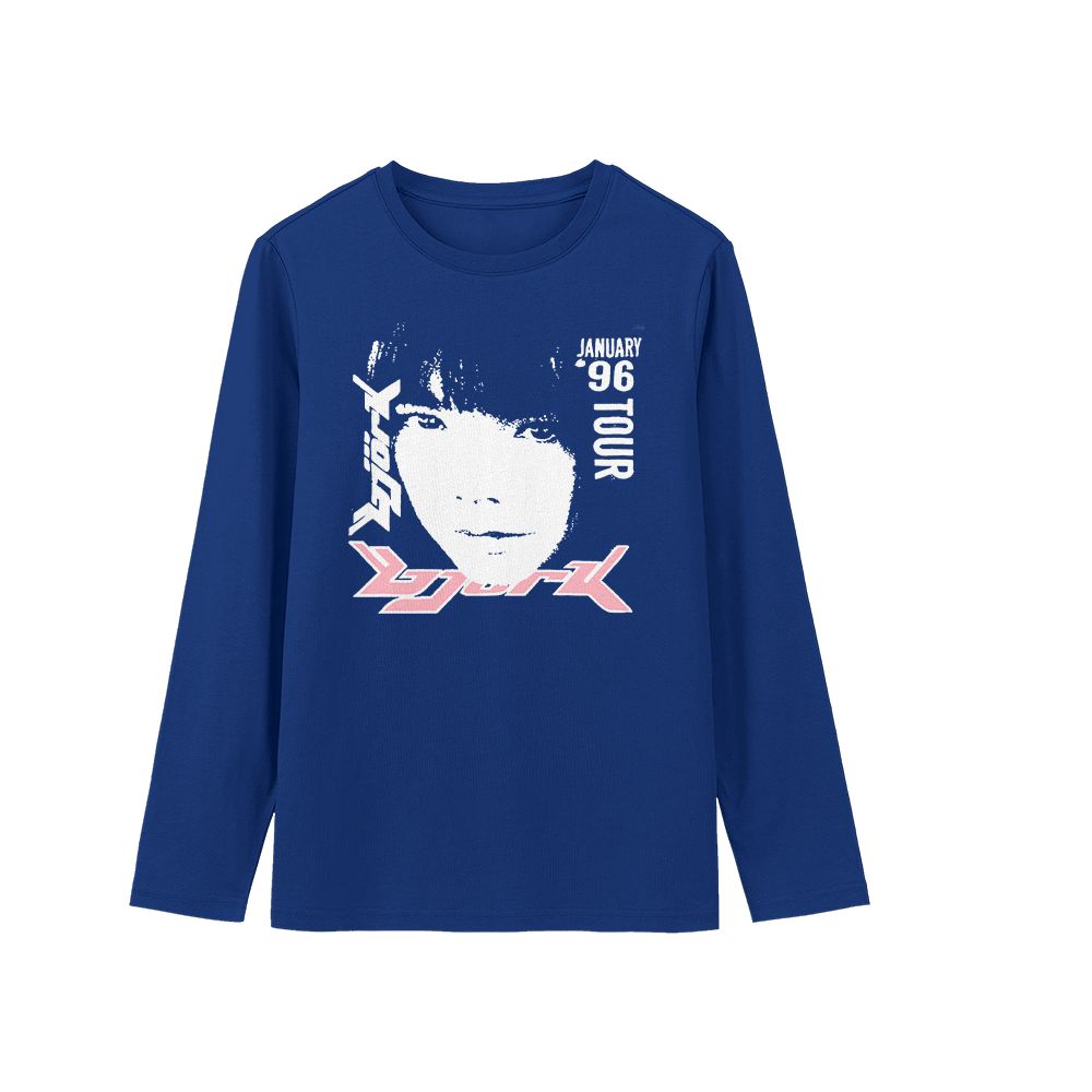 Björk 1996 Japanese Tour Vintage T-Shirt, Alternative Pop Graphic Tee, Retro Concert Shirt