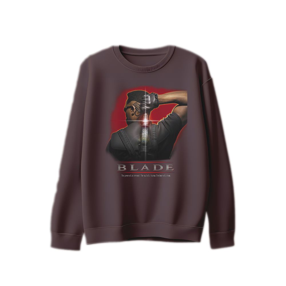 Blade T-Shirt – Dark Warrior Sword Graphic Tee, Sharp Edge Streetwear Shirt, Premium Cotton Unisex