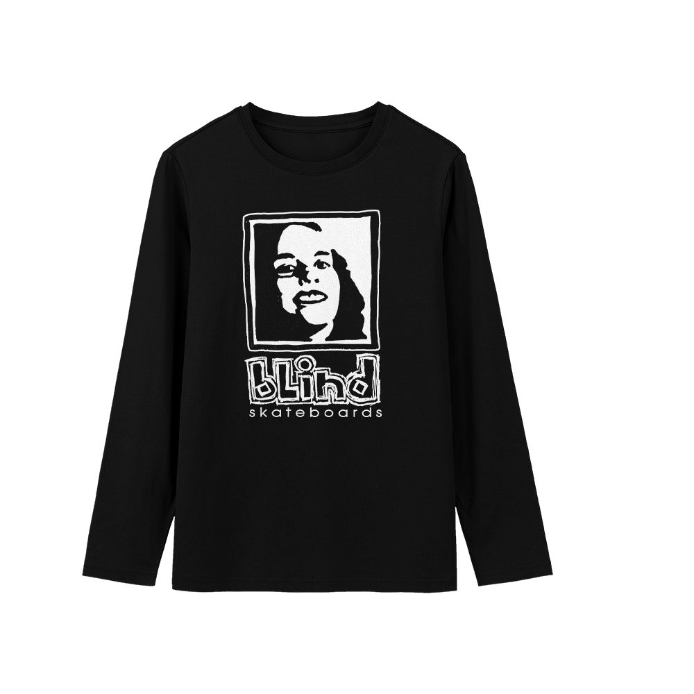 Blind Skateboards T-Shirt Vintage Logo Graphic Tee Retro Skate Streetwear Shirt Soft Cotton Unisex