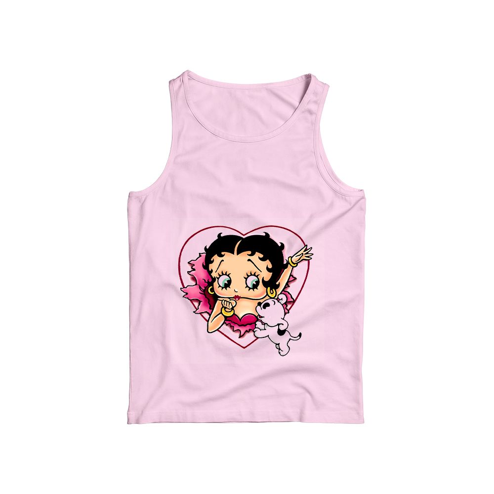 Betty Boop “I Love Betty & Pudgy” Vintage Cartoon T-Shirt – Retro Classic Character Tee