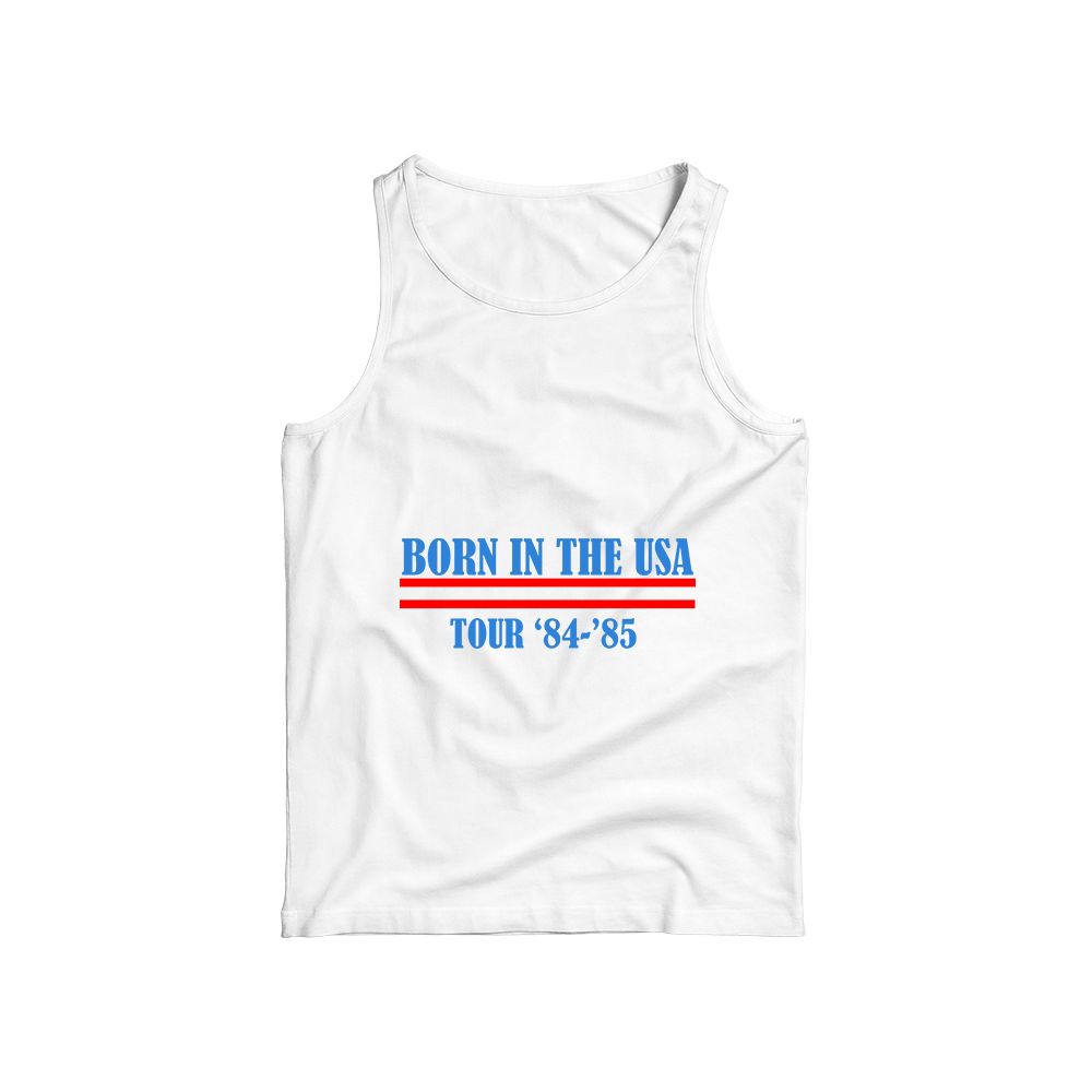 Bruce Springsteen Born in the USA 80s Vintage T-Shirt – Classic Rock Band Tee