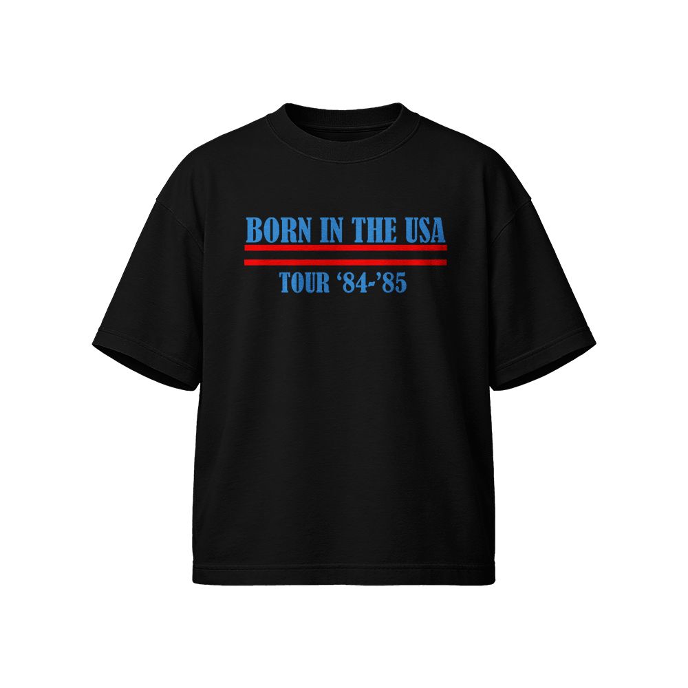 Bruce Springsteen Born in the USA 80s Vintage T-Shirt – Classic Rock Band Tee