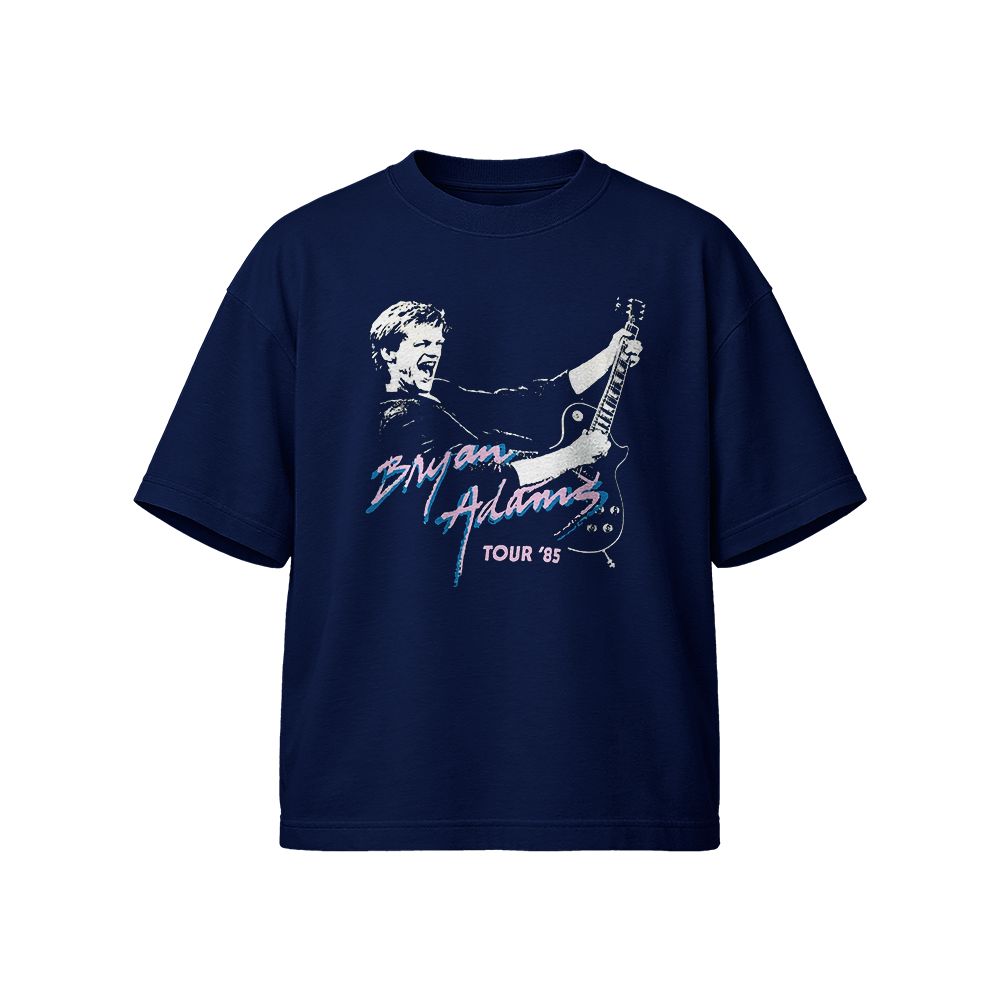 Bryan Adams Concert Tour Graphic T-Shirt – Classic Rock Vintage Tee