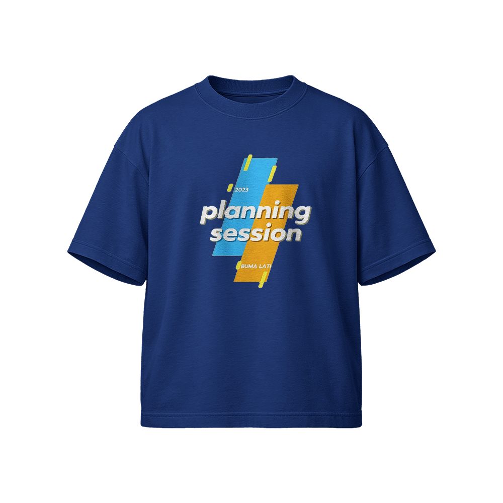 Buma Lati “Planning Session” Graphic T-Shirt – Abstract Artistic Streetwear Tee