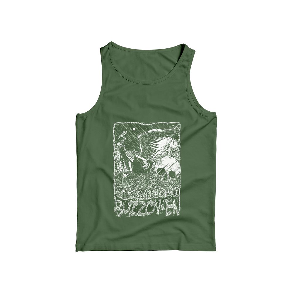 Buzzoven “Apocalyptic Angel” Hardcore Punk T-Shirt – Underground Band Graphic Tee