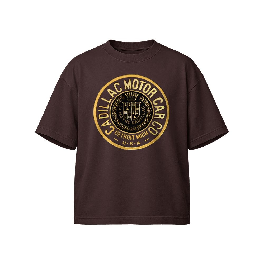 Cadillac 1909 Vintage Logo T-Shirt – Classic Luxury Car Graphic Tee