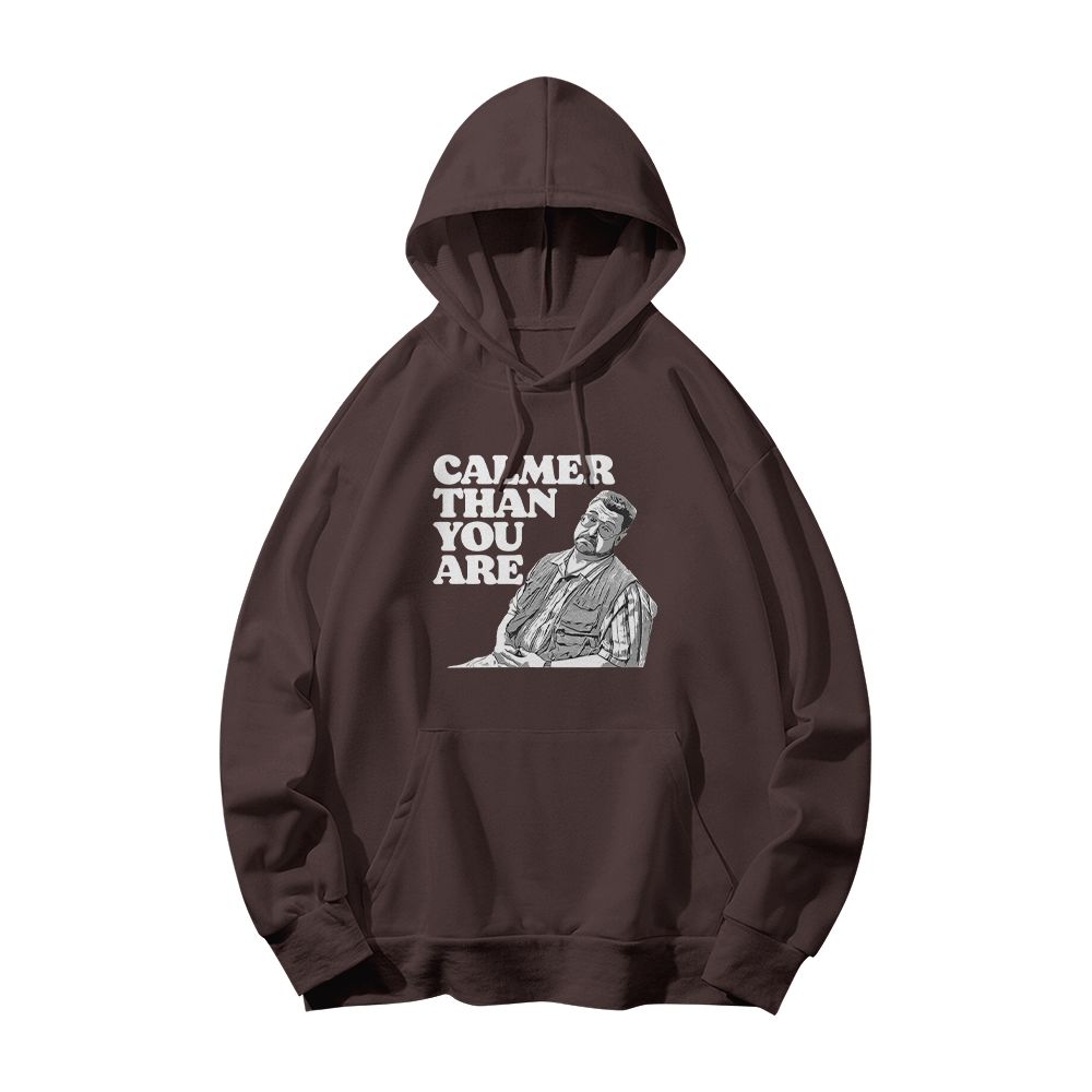Calmer Than You Are Funny Walter Sobchak T-Shirt – Big Lebowski Quote Graphic Tee