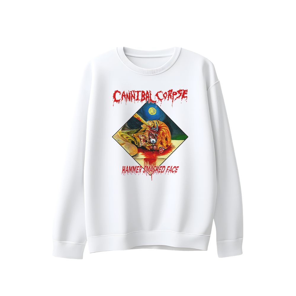 Cannibal Corpse Hammer Smashed Face Tour T-Shirt – Death Metal Graphic Vintage Tee