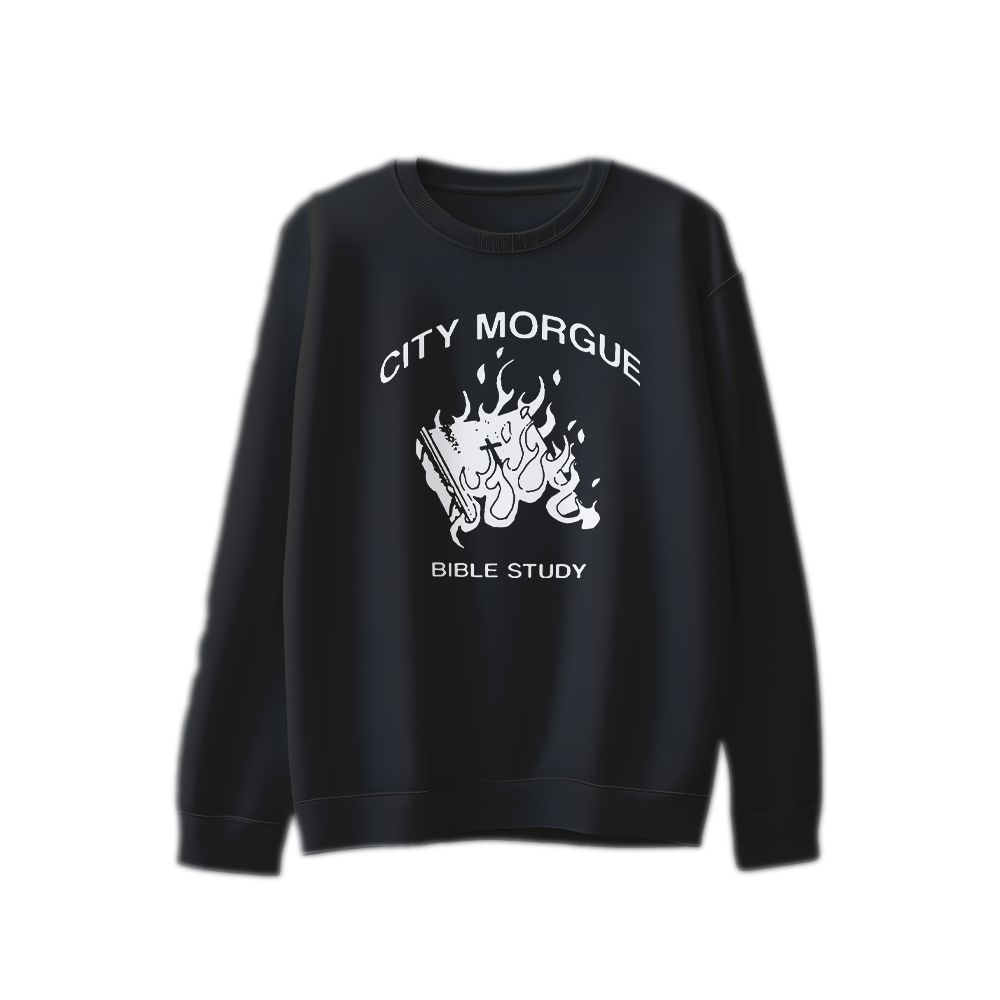 City Morgue “Bible Study” T-Shirt – Underground Hip Hop Graphic Streetwear Tee