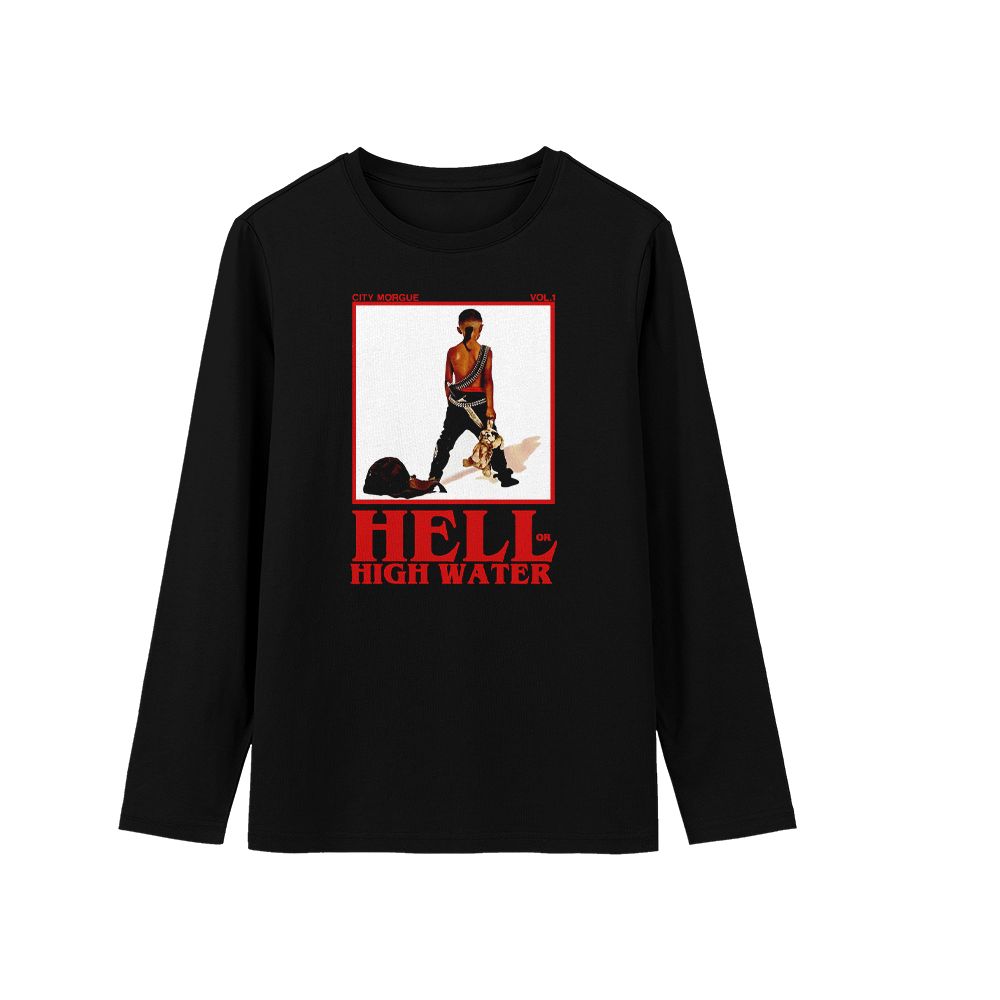 City Morgue “Hell or High Water” T-Shirt – Hip Hop Group Graphic Urban Tee