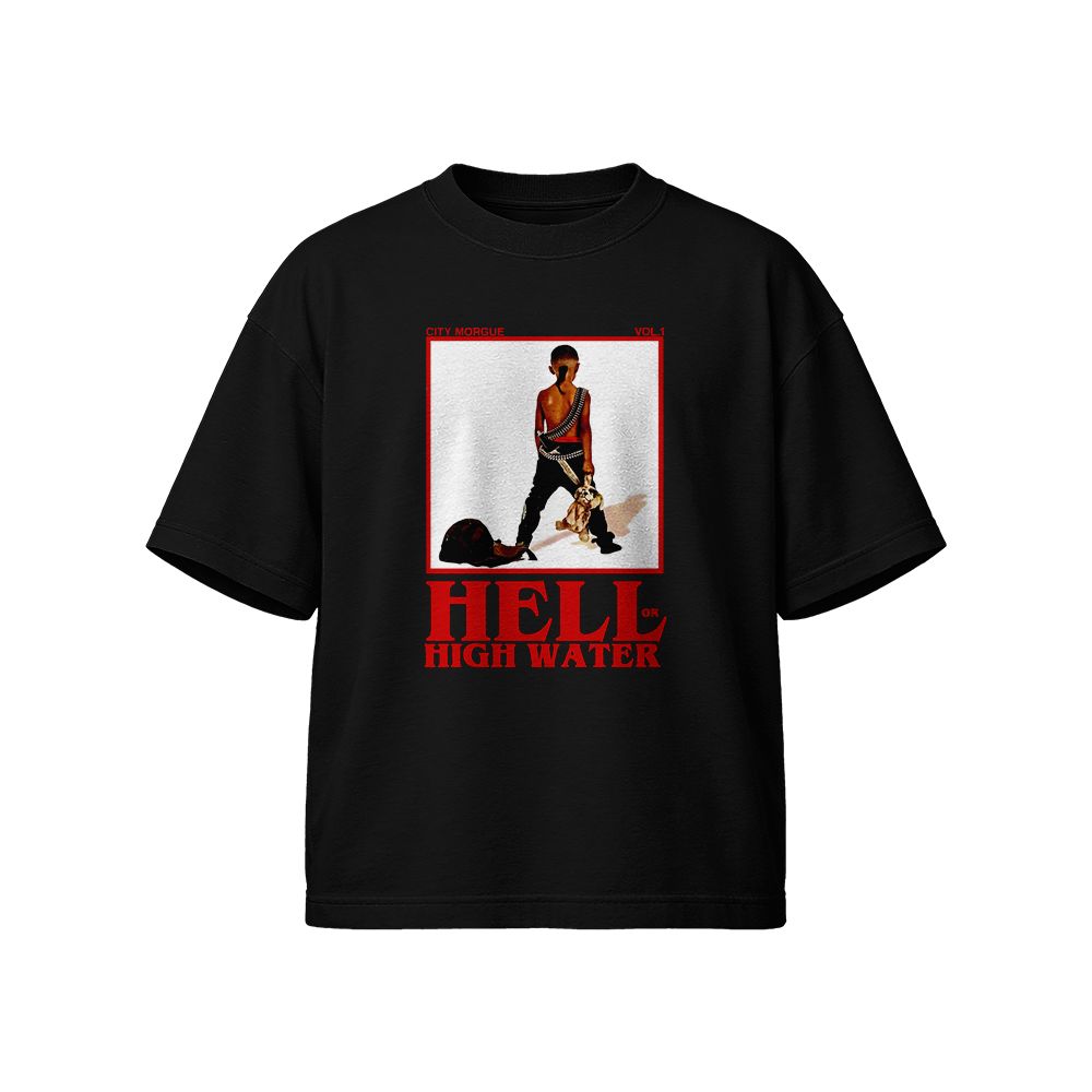 City Morgue “Hell or High Water” T-Shirt – Hip Hop Group Graphic Urban Tee