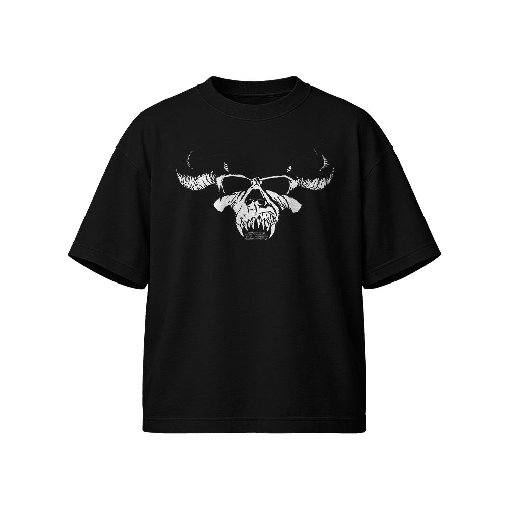 Danzig Animal Skull Logo Vintage Heavy Metal Graphic T-Shirt