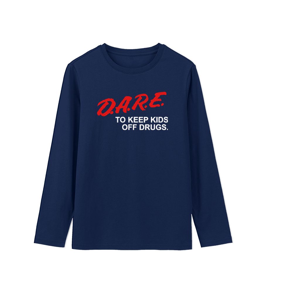 D.A.R.E. To Keep Kids Off Drugs Vintage Anti-Drug Graphic T-Shirt